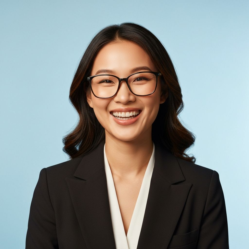 Cliente feliz con sus gafas